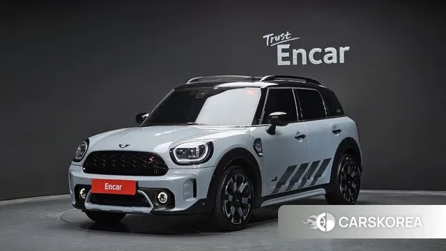 Mini Cooper S Countryman 2022 Серебристо-серый из Кореи