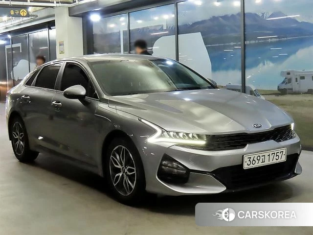 Kia K5 3rd generation 2020 Серебристо-серый из Кореи
