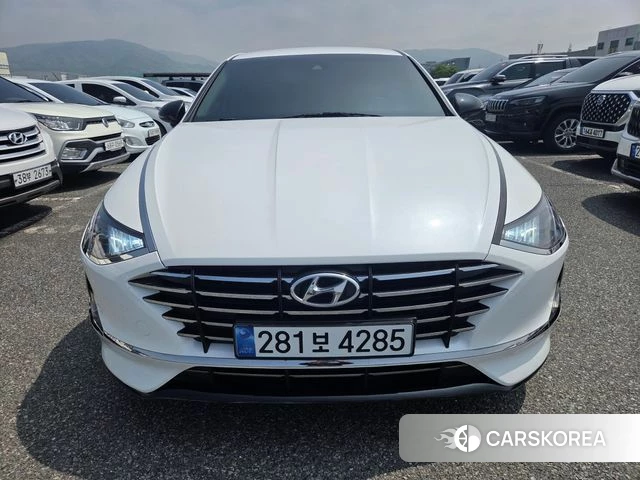 Hyundai Sonata (DN8) 2019 Белый из Кореи