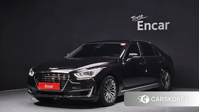 Genesis EQ900 2018 Черный из Кореи