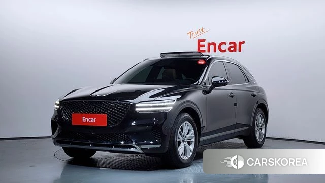 Genesis GV70 2022 Черный из Кореи