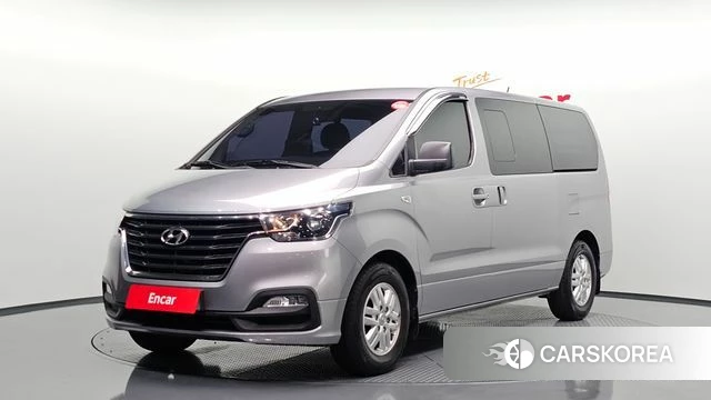 Hyundai The New Grand Starex 2019 Серебристо-серый из Кореи