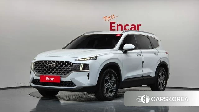 Hyundai The New Santa Fe 2021 Белый из Кореи