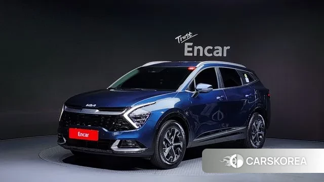 Kia Sportage 5th Generation Hybrid 2021 Синий из Кореи