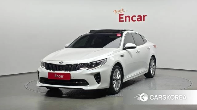 Kia K5 second generation 2018 Белый из Кореи