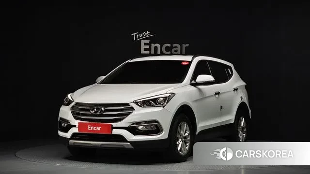 Hyundai Santa Fe The Prime 2018 Белый из Кореи