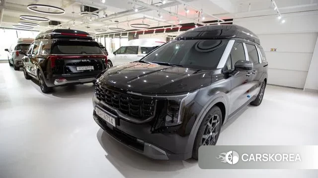 Kia The New Carnival 4th Generation 2025 Черный из Кореи