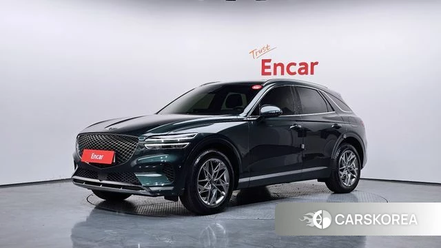 Genesis GV70 2022 Темно-зеленый из Кореи