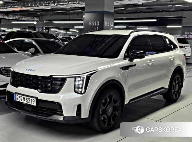 Kia The New Sorento 4th Generation 2024 Белый из Кореи