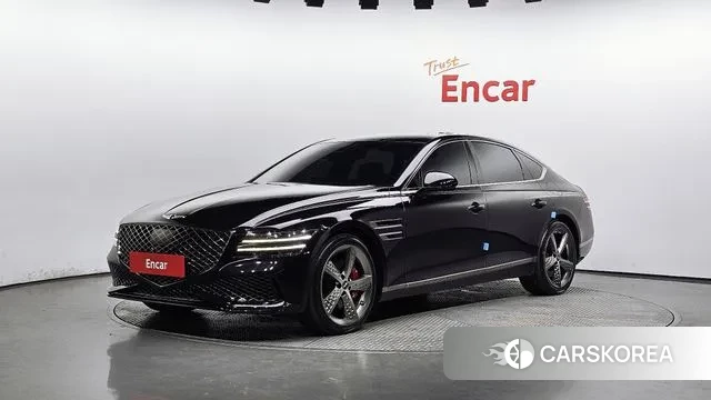 Genesis G80 (RG3) 2023 Черный из Кореи