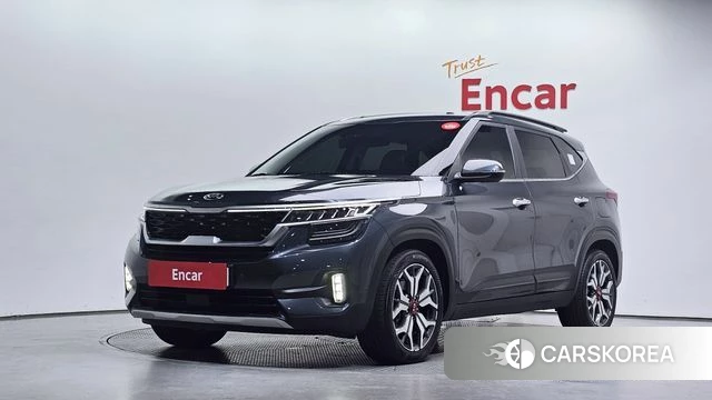 Kia Seltos 2020 Серый из Кореи