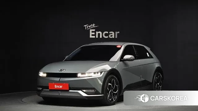 Hyundai Ionic 5 2021 Серебристо-серый из Кореи