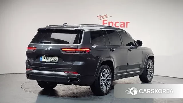 Jeep Grand Cherokee (WL) 2021 Серый из Кореи