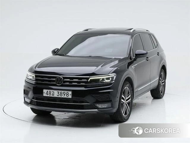 Volkswagen Tiguan Allspace 2018 Черный из Кореи