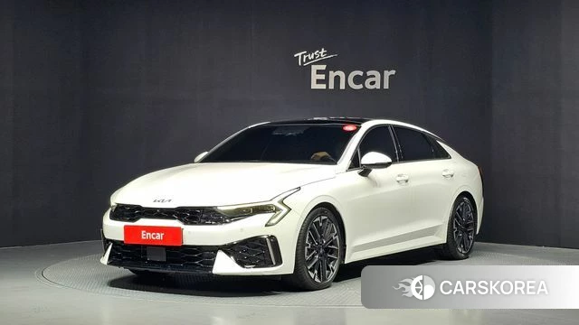 Kia The New K5 3rd generation 2024 Белый из Кореи