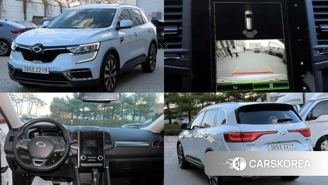 Renault Korea (Samsung) The New QM6 2022 Белый из Кореи