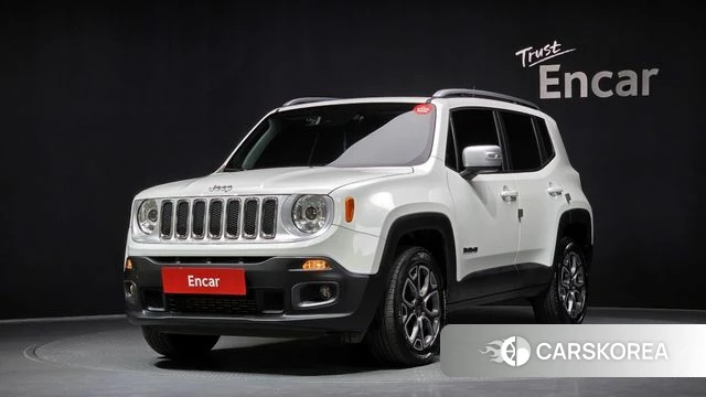 Jeep Renegade 2018 Белый из Кореи