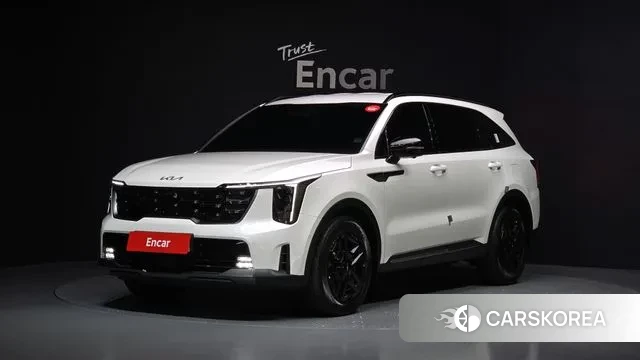 Kia The New Sorento 4th Generation 2023 Белый из Кореи