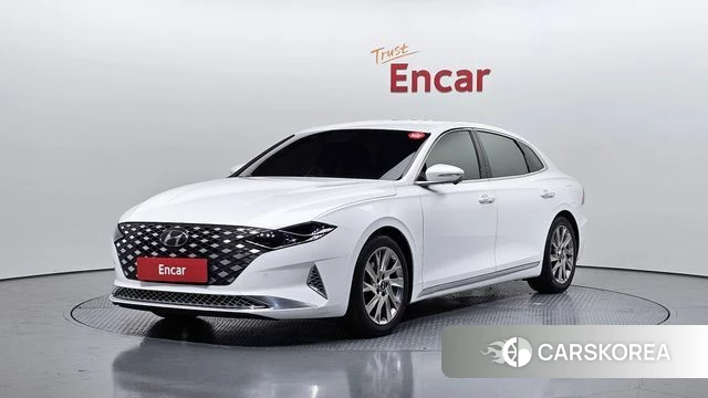 Hyundai The New Grandeur IG Hybrid 2021 Белый из Кореи