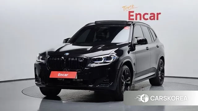 BMW X3 (G01) 2022 Черный из Кореи