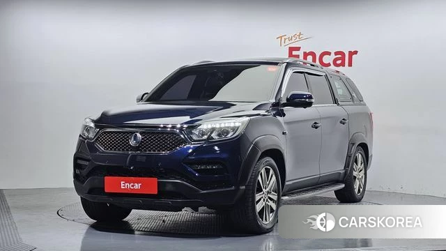 Ssangyong Rexton Sports 2018 Синий из Кореи