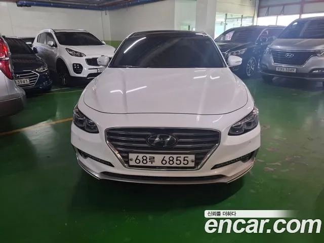 Hyundai Grandeur IG 2018 Белый из Кореи