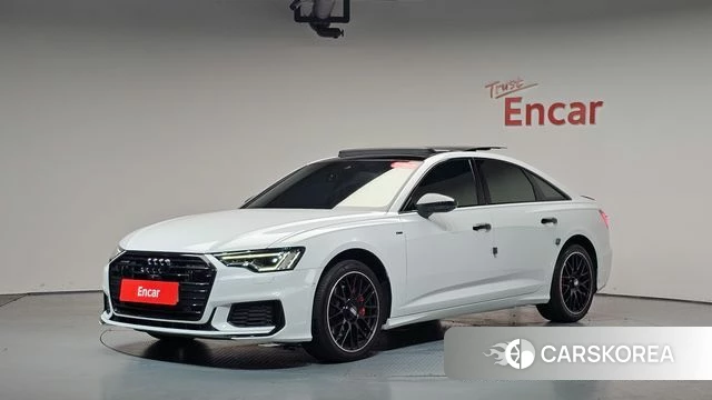 Audi A6 (C8) 2020 Белый из Кореи