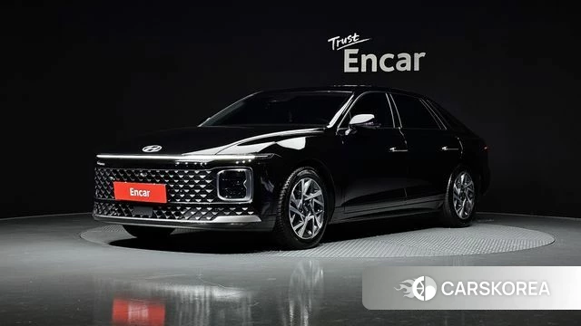 Hyundai Grandeur Hybrid (GN7) 2023 Черный из Кореи