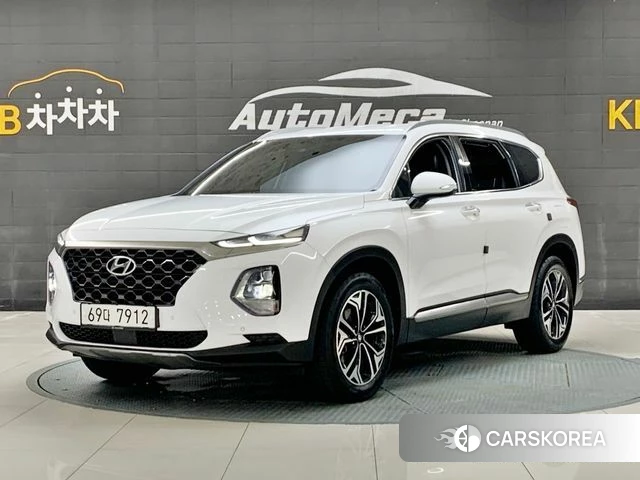Hyundai Santa Fe TM 2019 Белый из Кореи