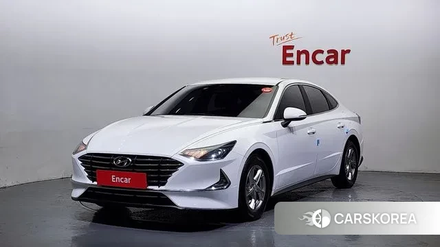 Hyundai Sonata (DN8) 2019 Белый из Кореи