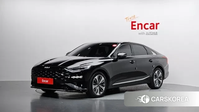 Kia K8 Hybrid 2022 Черный из Кореи