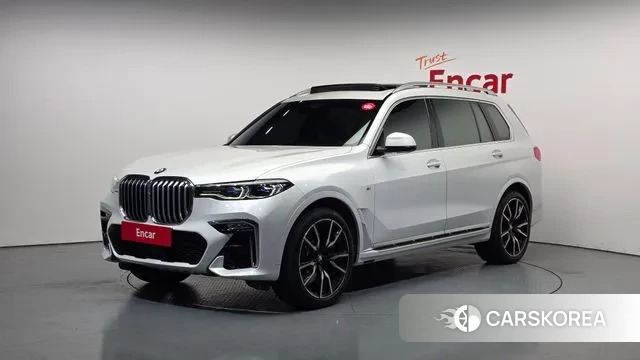 BMW X7 (G07) 2020 Белый из Кореи