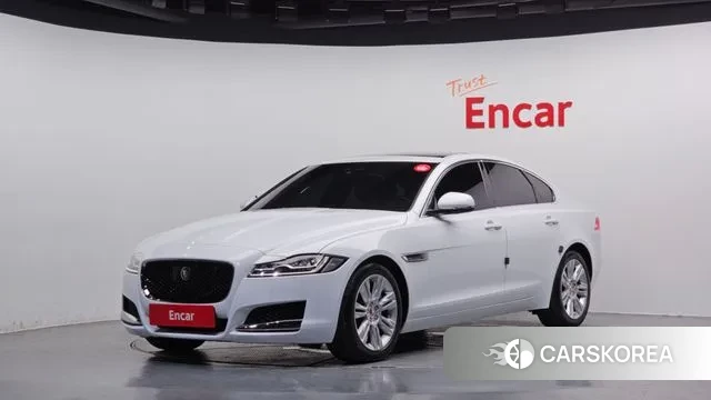 Jaguar XF (X260) 2020 Белый из Кореи