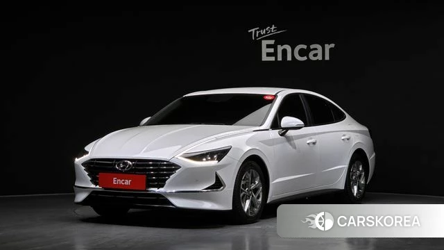 Hyundai Sonata (DN8) 2021 Белый из Кореи