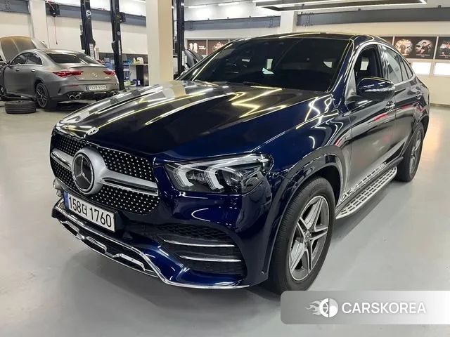 Mercedes-Benz GLE-Class W167 2021 Синий из Кореи