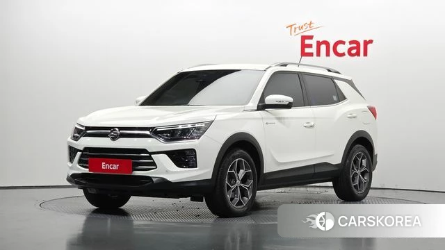 Ssangyong Beautiful Korando 2022 Белый из Кореи