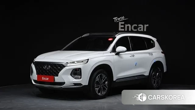 Hyundai Santa Fe TM 2019 Белый из Кореи