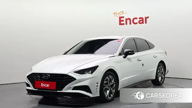 Hyundai Sonata (DN8) 2021 Белый из Кореи