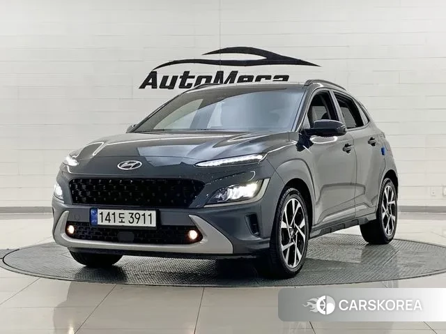 Hyundai The New Kona 2021 Синий нефрит из Кореи