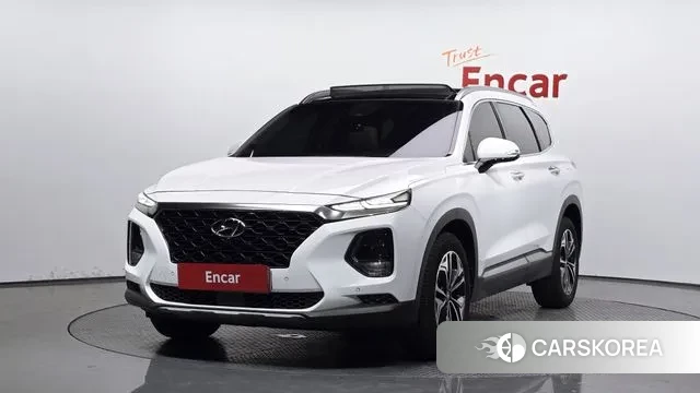 Hyundai Santa Fe TM 2018 Белый из Кореи
