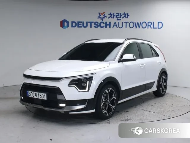 Kia Di Ol Nu Niro 2022 Белый из Кореи