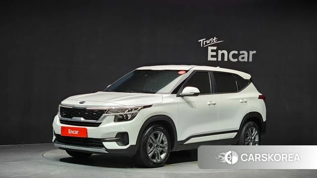 Kia Seltos 2020 Белый из Кореи