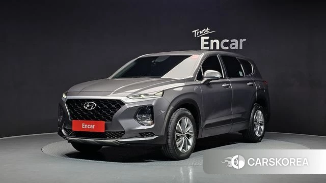 Hyundai Santa Fe TM 2019 Серый из Кореи