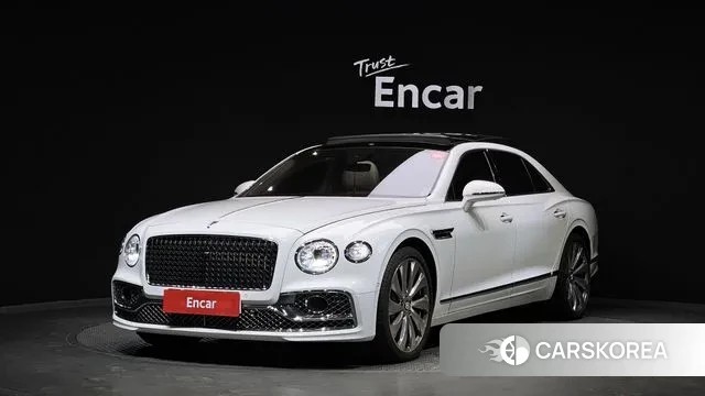 Bentley Flying Spur 3rd Generation 2021 Белый из Кореи