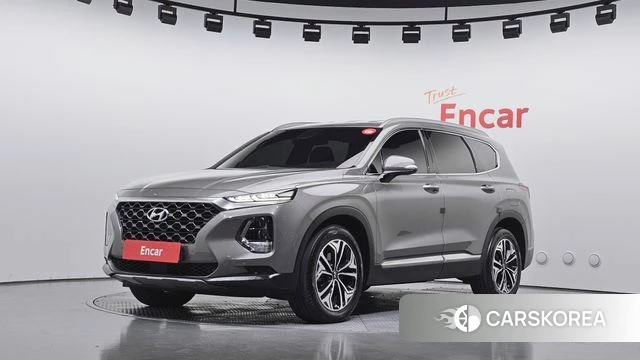 Hyundai Santa Fe TM 2018 Серый из Кореи