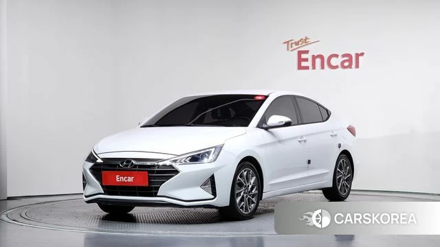 Hyundai The New Avante AD 2019 Белый из Кореи