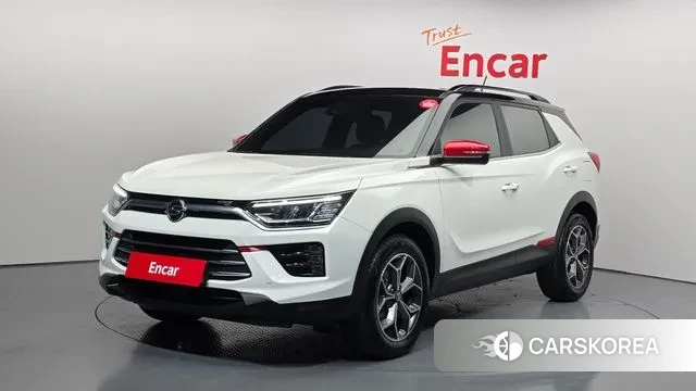 Ssangyong Beautiful Korando 2021 Белый из Кореи