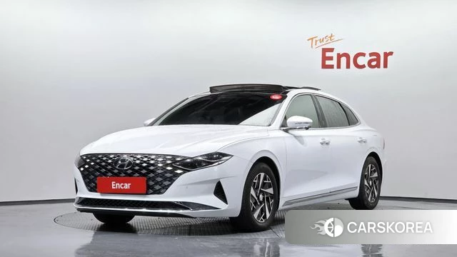 Hyundai The New Grandeur IG Hybrid 2022 Белый из Кореи