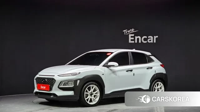 Hyundai Kona 2020 Белый из Кореи