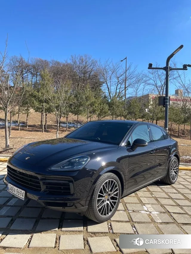 Porsche Cayenne (PO536) 2020 Черный из Кореи